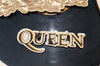 OROLOGIO PARETE  QUEEN - legno e vinile con incisione laser e decorazione a mano