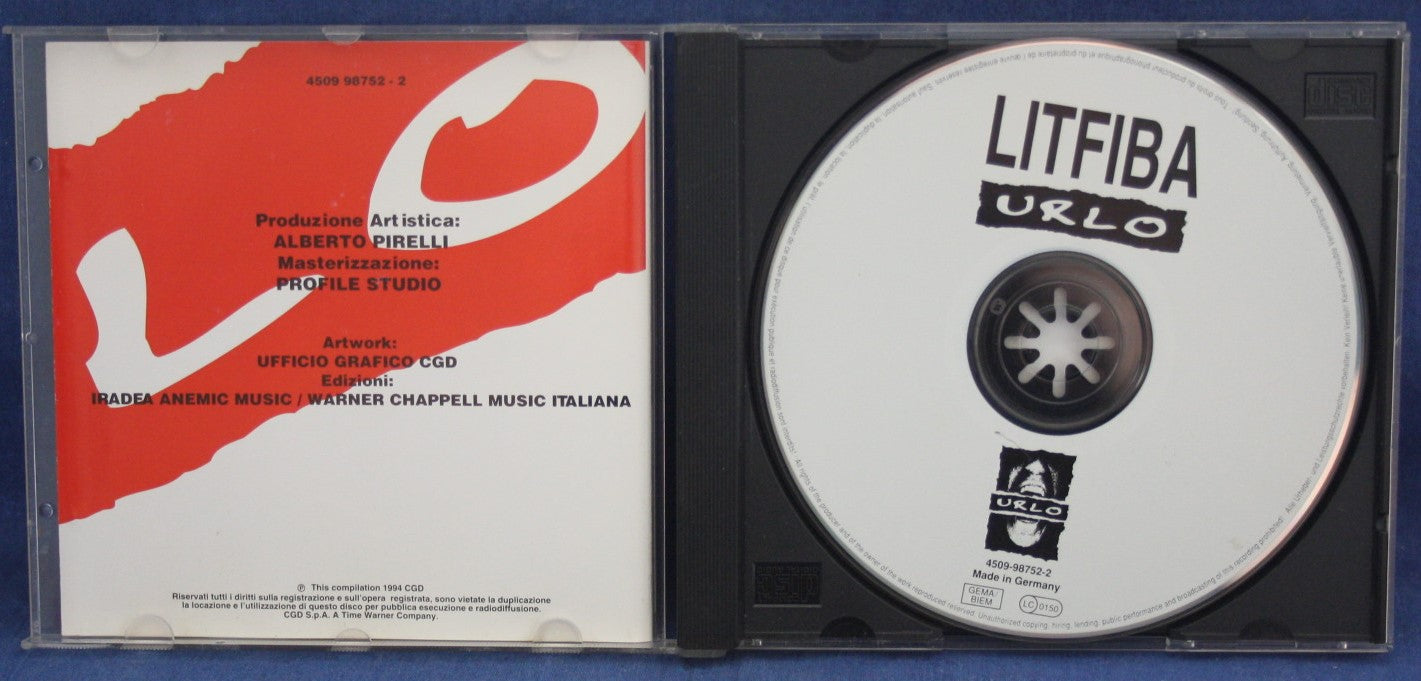 Litfiba ‎– Urlo - 1 CD n.8022